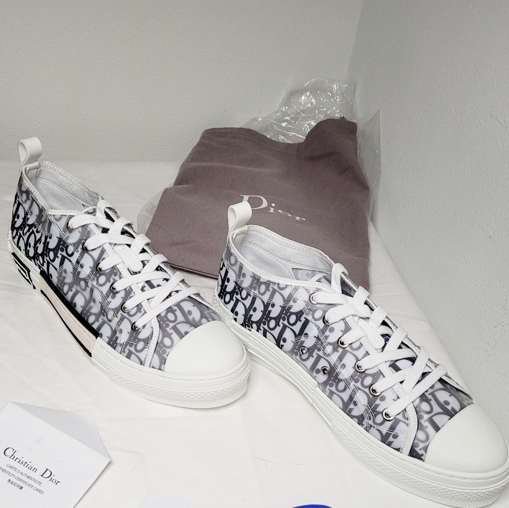 White and black Dior Sneakers